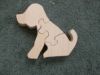 Fine Crafts - Wooden 4 Piece Dog Jigsaw Puzzle