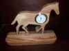 Fine Crafts - Horse Mini Desk Clock