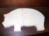 Fine Crafts - Pig Wooden Stand Up Puzzle