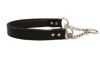 Angel Pet Supplies - Rio Leather Martingale Dog Collar - Black - 22" X 1.25"   