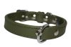 Angel Pet Supplies - Alpine Leather Padded Dog Collar - Olive Green - 12" X 5/8"