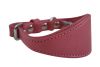 Angel Pet Supplies - Leather Padded Hound Dog Collar - Bubblegum Pink - 14" X 1.75"