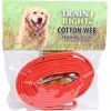 Coastal Pet Products - Train Right! Cotton Web Training Leash - Red - 6 Foot