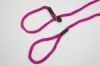 Purple Pebble - Leedz Slip End Leash - Raspberry - 3/8" Diameter