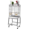 A&E Cage Company - Open Flat Top Cage With Removable Stand - Black - 22 x 18 x 61 Inch