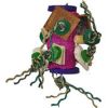 A&E Cage Company - Java Wood Fun Spongy Bird Toy - Assorted - 6 X 7 Inch