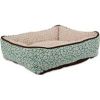 Petmate - Beds - Jacquard Rectangle Lounger - Assorted - 24 X 20 Inch