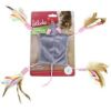 Worldwise - Cutie Mouse Feathered Toy
