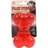 Ethical Dog - Play Strong Rubber Bone Dog Toy - Red - Medium