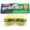 Petsport - Tuff Mint Balls - Yellow - 2.5 Inch/2 Pack