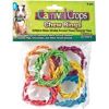 Ware Mfg - Colorful Chew Rings Small Animal Toy - Multicolored - 6 Piece