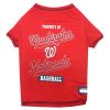 Doggienation-MLB - Washington Nationals Dog Tee Shirt - Medium