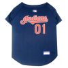 Doggienation-MLB - Cleveland Indians Dog Jersey - Xtra Small
