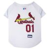 Doggienation-MLB - St Louis Cardinals Dog Jersey - Xtra Small