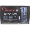 Aquatop Aquatic Supplies - Submersible Uv Filter - Black - 70-125 Gph