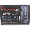 Aquatop Aquatic Supplies - Submersible Uv Filter - Black - 70-125 Gph