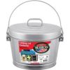 Behrens Manufacturing - Galvanized Steel Locking Can With Lid - Steel - 4 Gallon