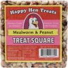 Durvet - Happy Hen Treats Treat Square - Mealworm/Peanut - 7.5 oz