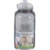 Lixit Corporation - Howard Pet - Lixit Thirsty Dog Portable Sport Water Bottle/Bowl - Opaque/Gray - 20 oz