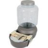 Petmate - Mason Jar Replendish Waterer - Clear/Silver - 4 Gallon