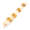 Iconic Pet Brown/White Fur Weasel Toy