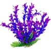 Aquatop Aquatic Supplies - Hygro-Like Aquarium Plant With Weighted Base - Pink/Purple - 9 Inch