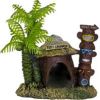 Blue Ribbon Pet Products - Exotic Environments Betta Hut With Palm Tree 