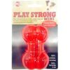 Ethical Dog - Play Strong Mini Rubber Bone - Red - Small