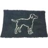 Ethical Dog - Clean Paws Microfiber Mat - Grey - 35 X 24 Inch
