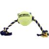 Petsport - Mega Tuff Ball Tug Dog Toy - Yellow - 6 Inch