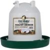 Harris Farms - Free Range Plastic Poultry Waterer - Green/White - 5 Quart