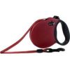 Pet Adventures Worldwide - Alcott Retractable Leash Up To 110 Lbs - Red - Large/16 Foot