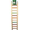 A&E Cage Company - Happy Beaks Wooden Hanging Ladder - Multicolored - 25 Inch