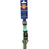 Hamilton Pet - Ribbon Overlay 5/8X12-18 Adjustable Collar - Blue - Small