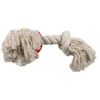 Mammoth Pet Products - Flossy Chews Cotton Rope Bone Dog Toy - White - 19 Inch/Colossal