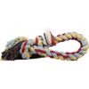 Mammoth Pet Products - Flossy Chews 2 Knot Rope Tug Dog Toy - Multicolored - 48Inch/Mammoth