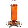 Woodstream Hummingbird - Glass Vintage Oriole Feeder - Orange - 24 oz