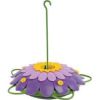 Natures Way Bird Products - So Real 3D Flower Hummingbird Feeder - Purple 16 Ounce