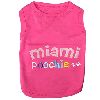 Parisian Pet Miami Poochie Dog T-Shirt-Medium