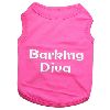 Parisian Pet Barking Diva Dog T-Shirt-X-Large