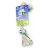 Booda Products - Fresh-N-Floss 2-Knot Rope Bone Dog Toy - Spearmint - Small