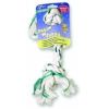 Booda Products - Fresh-N-Floss 2-Knot Rope Bone Dog Toy - Spearmint - Medium