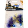 Ourpets Company - Catty Whack Replacement Feathers - Assorted - 2 Pack