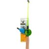Ourpets Company - Go Fish! Fishing Rod With Catnip Fish - Green