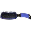 Partrade - Curved Handle Mane And Tail Brush - Blue - 9 Inch