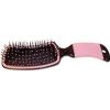 Partrade - Curved Handle Mane And Tail Brush - Pink - 9 Inch