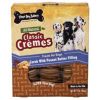 Three Dog Bakery - Classic Cremes Carob Cookies - Peanut Butter - 13 oz