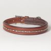 Hound?s Best - Small Genuine Leather Dog Collar "Magnifico"
