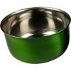 A&E Cage Company - Stainless Steel Coop Cup With Bolt Hanger - Green - 10 oz