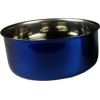 A&E Cage Company - Stainless Steel Coop Cup With Bolt Hanger - Blue - 20 oz